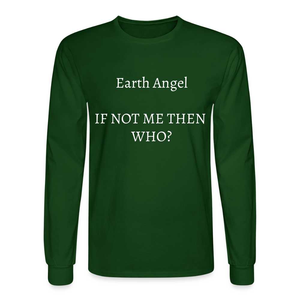 Men's Long Sleeve T-Shirt - forest green