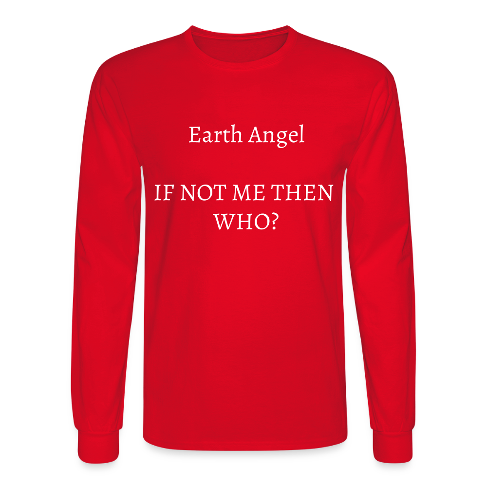 Men's Long Sleeve T-Shirt - red